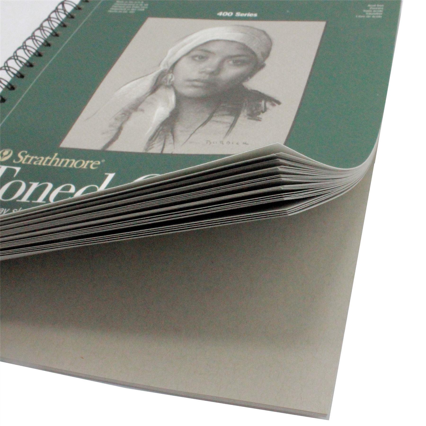 strathmore grey paper pad sketchbook for professionals
