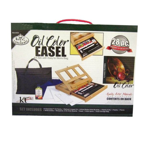 Royal and Langnickel oil colour paint easel set rea4903