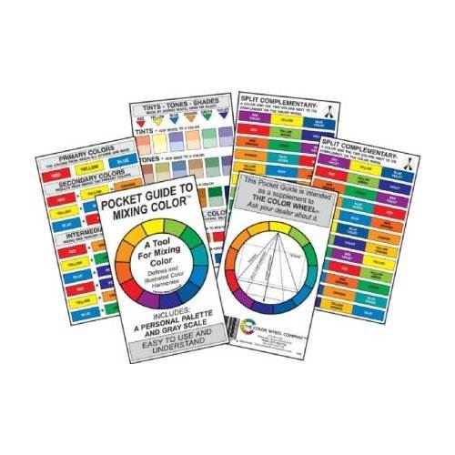Paint colour mixing pocket guide