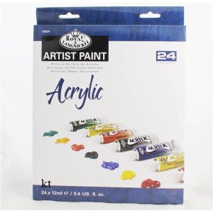 Royal & Langnickel Artist Paint 24 Pc Set  student Acrylic