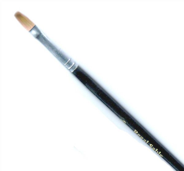 Regal Sable watercolour painters brush flats 8