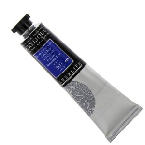 Sennelier Acrylique Acrylic Paint 60ml Tube 307 Cobalt Blue Series 6