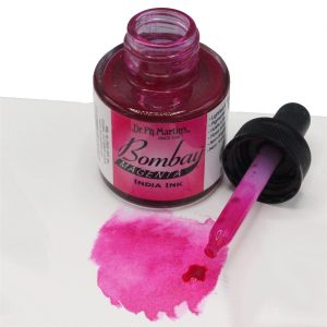 ink drawing pigment magenta liquid ink