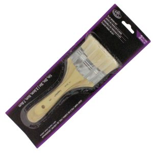 Royal & Langnickel Large Area Brushes Goat - 3 Pack