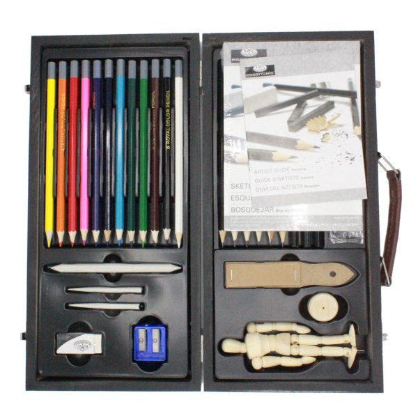 drawing pencil sketch set pencils pad local art shop