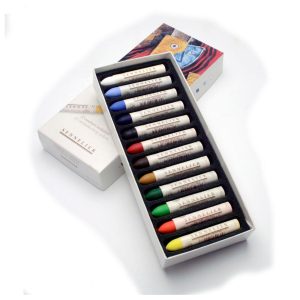 Sennelier Oil Pastels 12 Assorted Colours