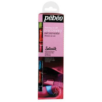 Pebeo Setasilk Discovery Set Painting on Silk 6x20ml