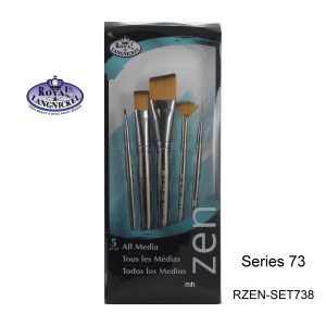 All Media Zen Brush set RZEN-SET738, Royal & Langnickel