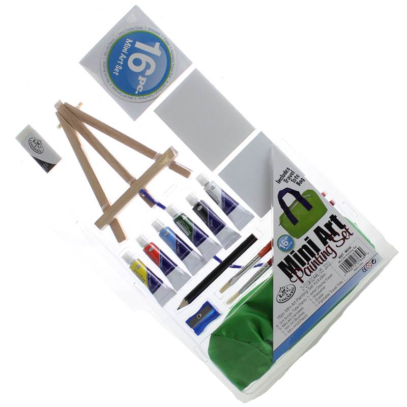 Royal Langnickel MS 101 mini display easel and canvas