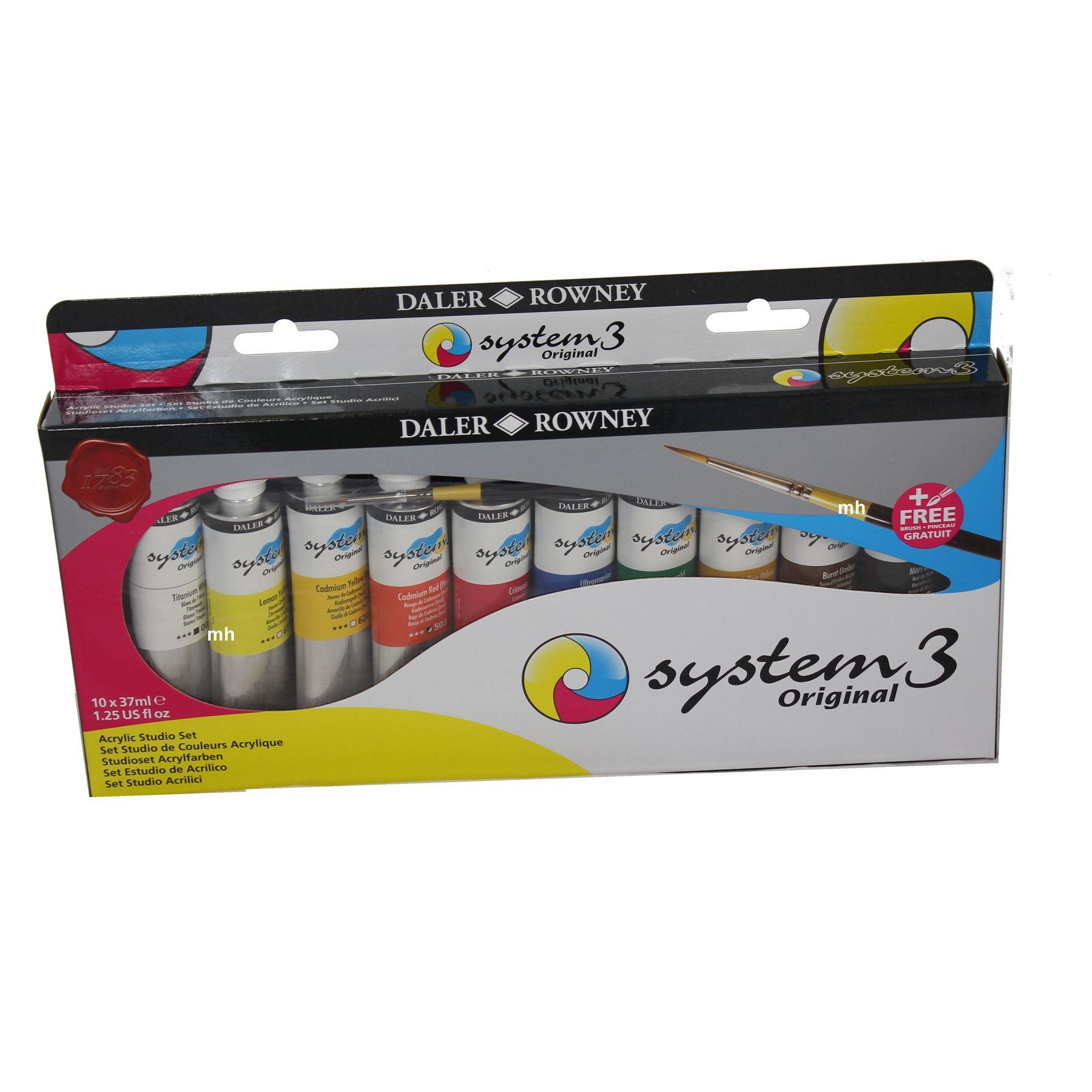 Daler Rowney System 3 Acrylics