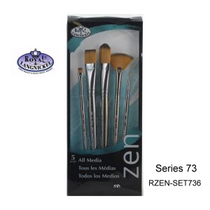 All Media Zen Brush set RZEN-SET736, Royal & Langnickel
