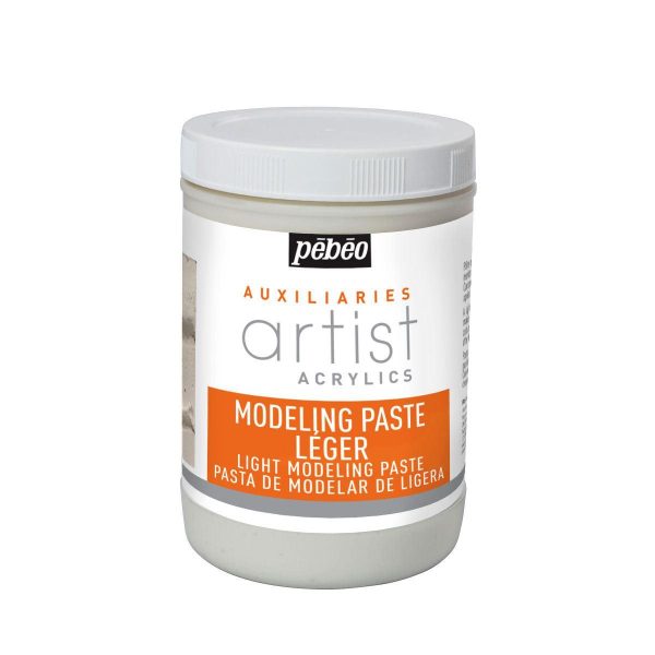 Pebeo artists acrylics light moulding paste 1 litre