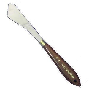 royal & Langnickel wooden handle metal painting palette knife