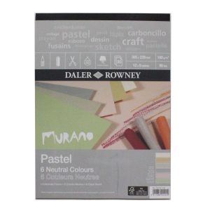 Murano soft pastel neutral colour paper pad