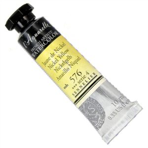 Sennelier Watercolour 576 Nickel Yellow series 4