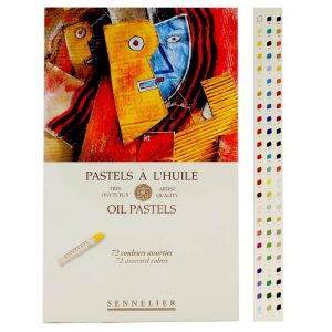 Artist Quality Sennelier Oil Pastels Box of 72
