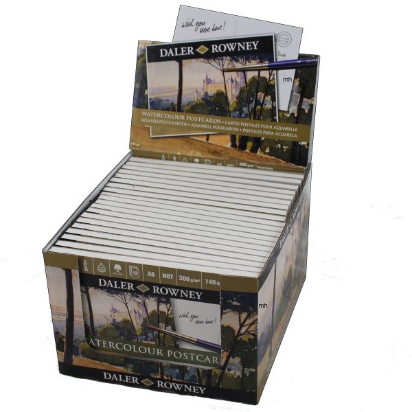 Daler Rowney A6 Langton Prestige watercolour artists postcard pad