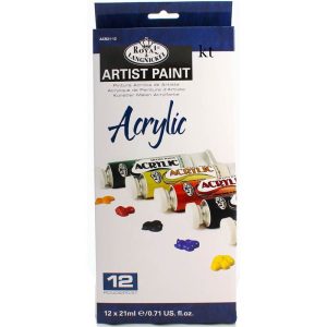 Royal & Langnickel Artist Paint 12 Pc Set - Acrylic