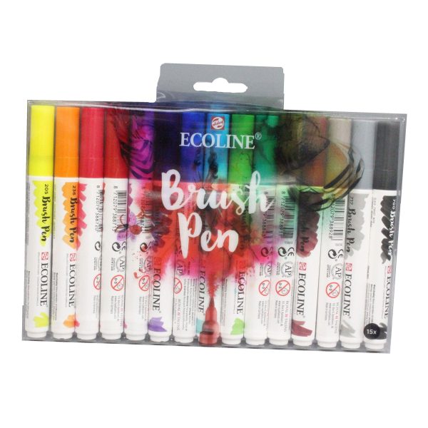 royal talens ecoline selection of watercolor brush pens