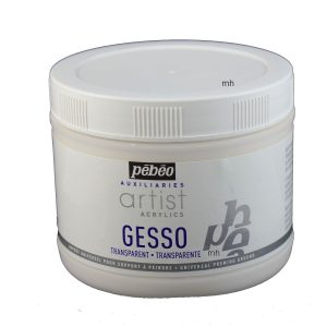Pebeo Artist Acrylic Primer Transparent Gesso 500ml