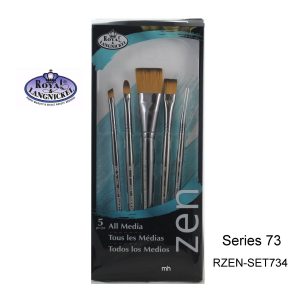 All Media Zen Brush set RZEN-SET734, Royal & Langnickel
