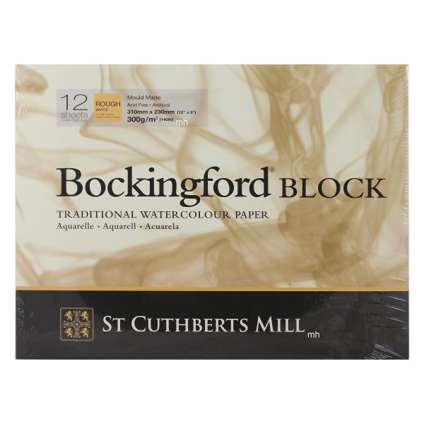 Bockingford Watercolour block 12" x 9" Rough