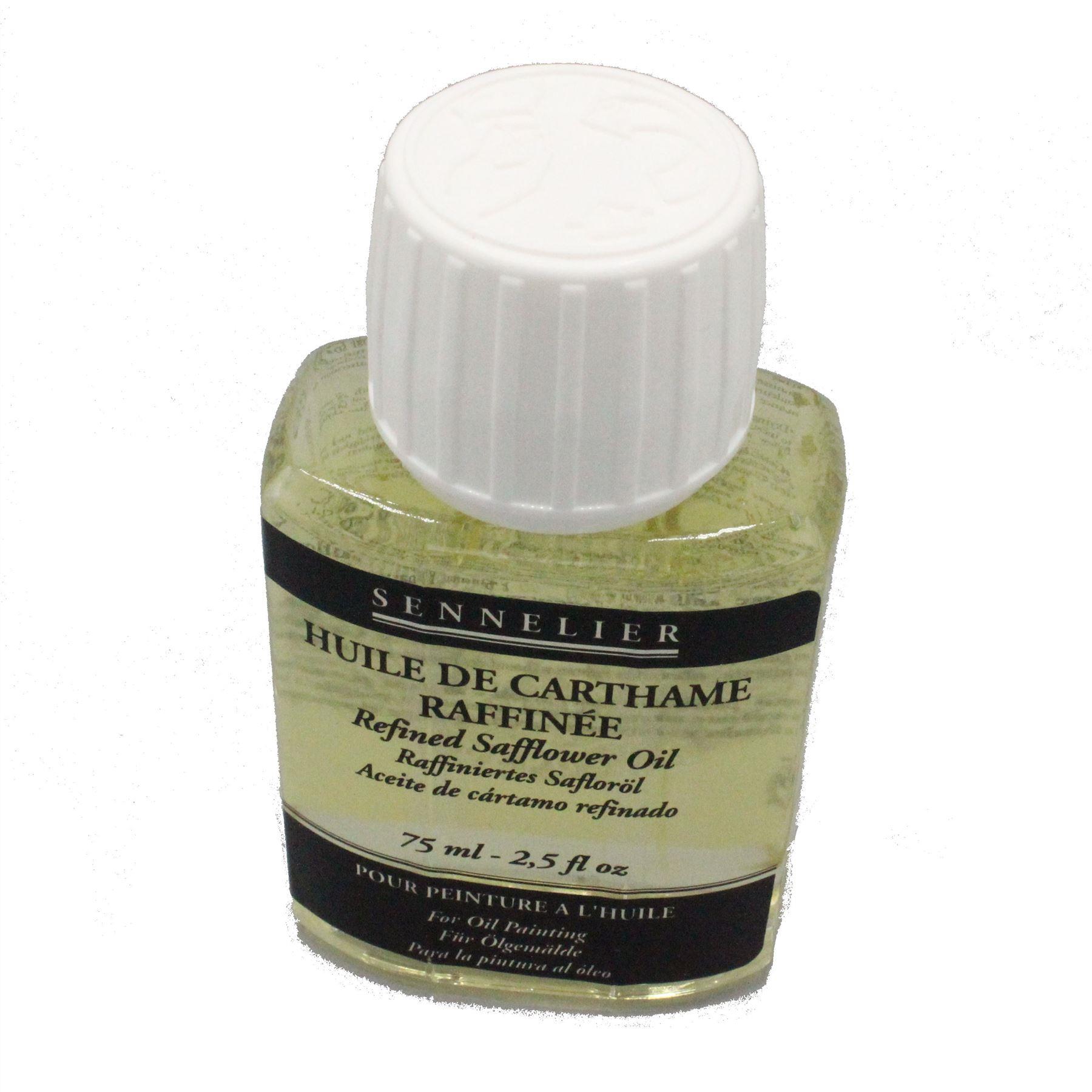 Sennelier Refined Safflower oil 75ml for artists oil paint