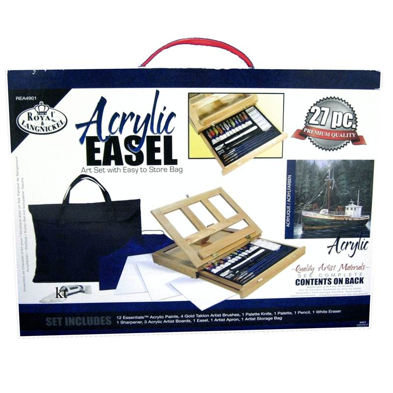 Royal and Langnickel acrylic easel set rea4901