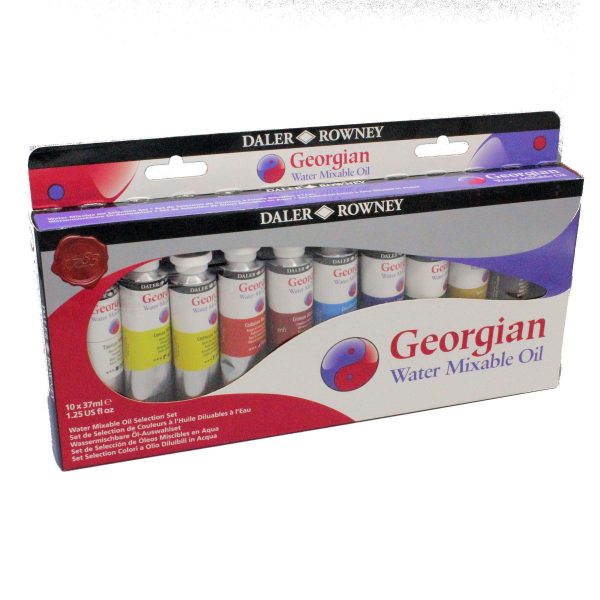 Daler Rowney Georgian water mixable oil paint selection