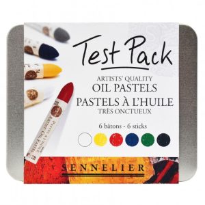 Sennelier Artists Pastel sticks Test tin of 6