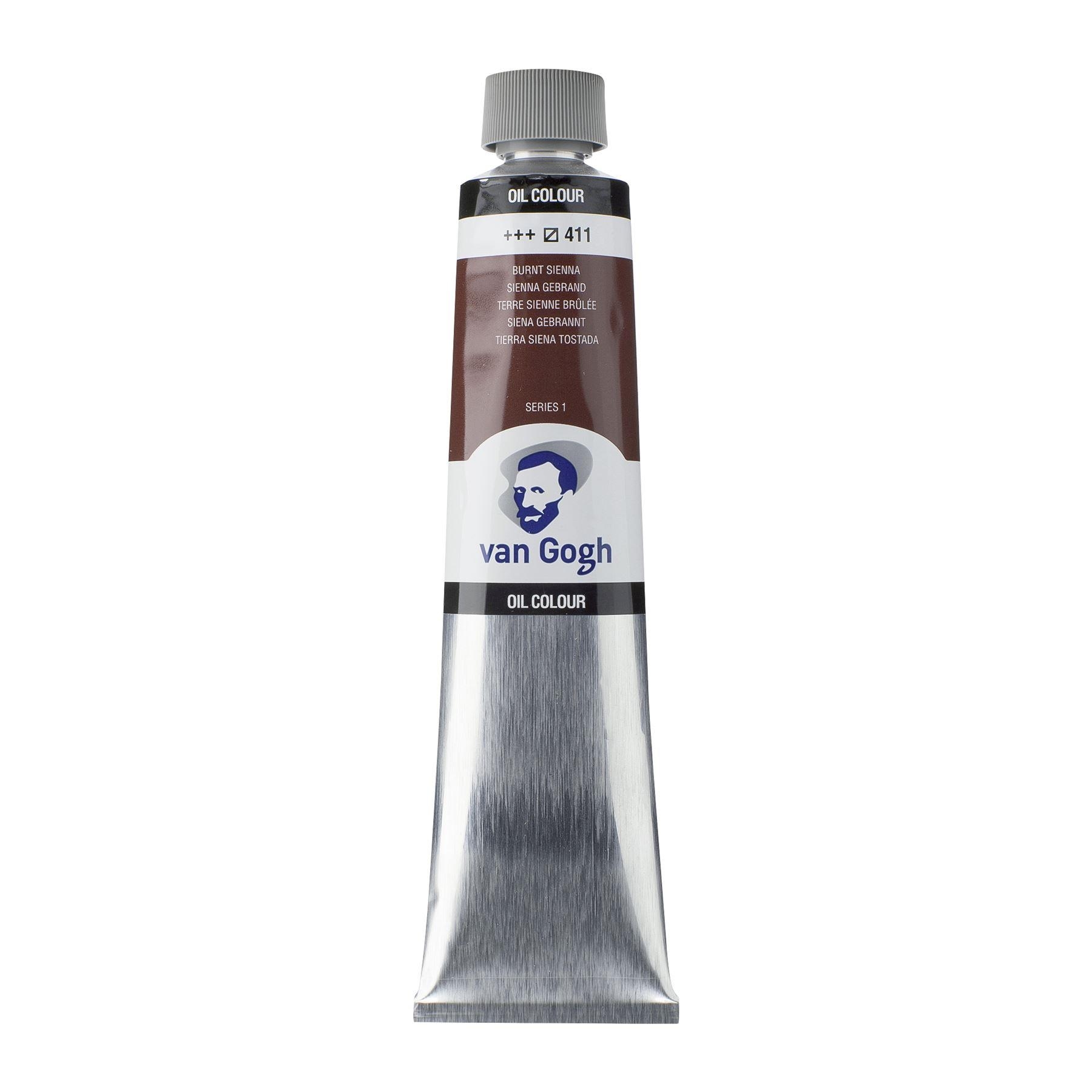 Van Gogh Oil Paint 200ml Burnt sienna 411