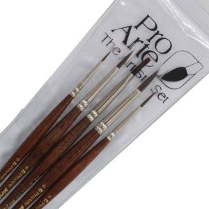 pro arte brush assortment acrylic or oil
