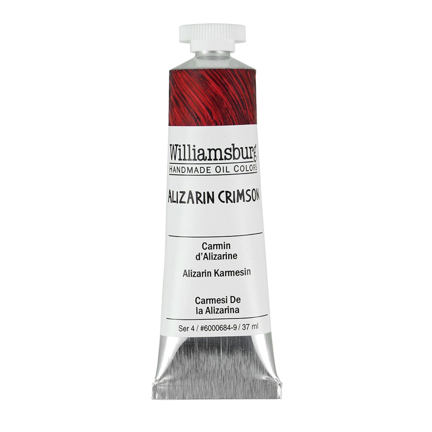 Williamsburg handmade oil colour 37ml Alizarin Crimson
