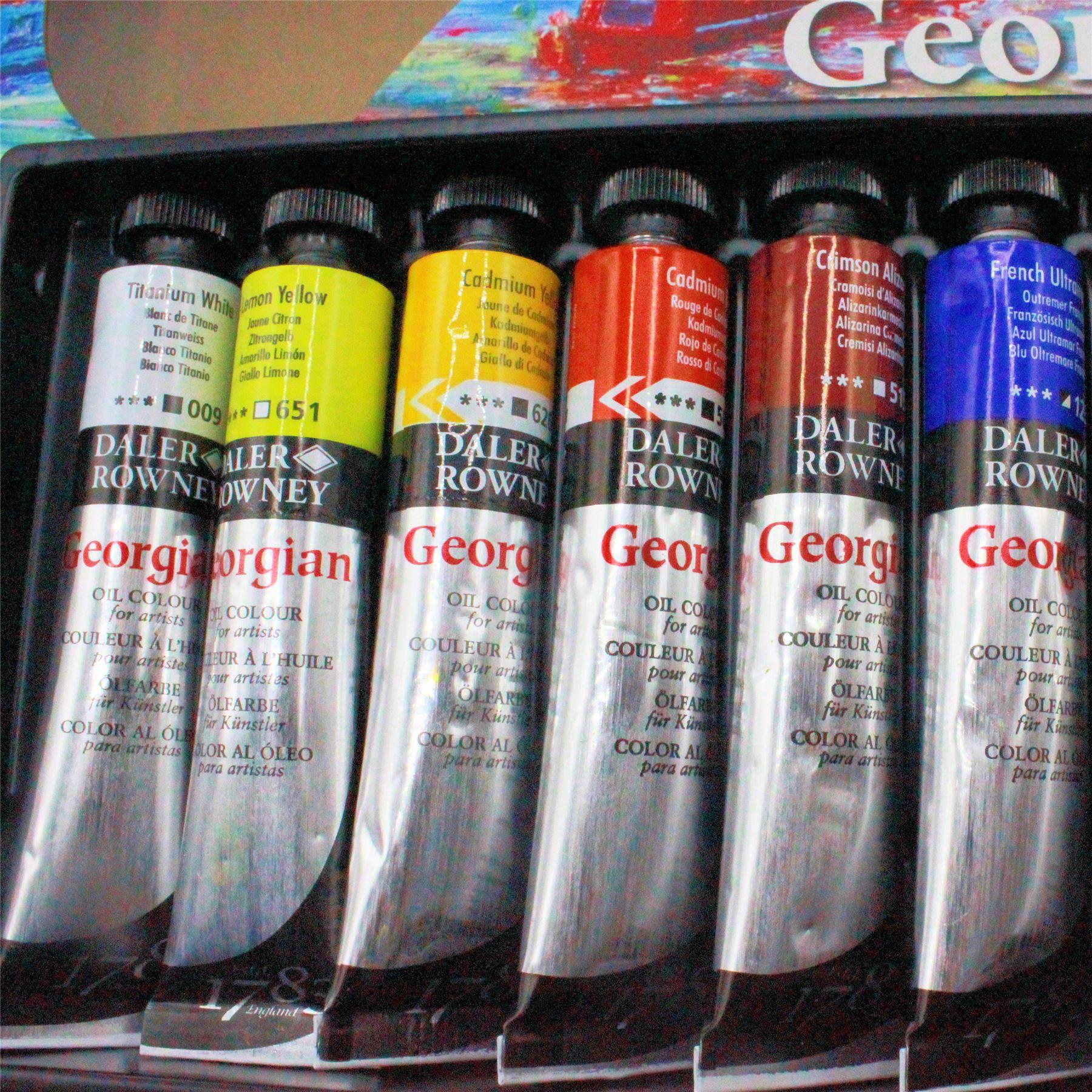 assorted oil colour tubes daler rowney