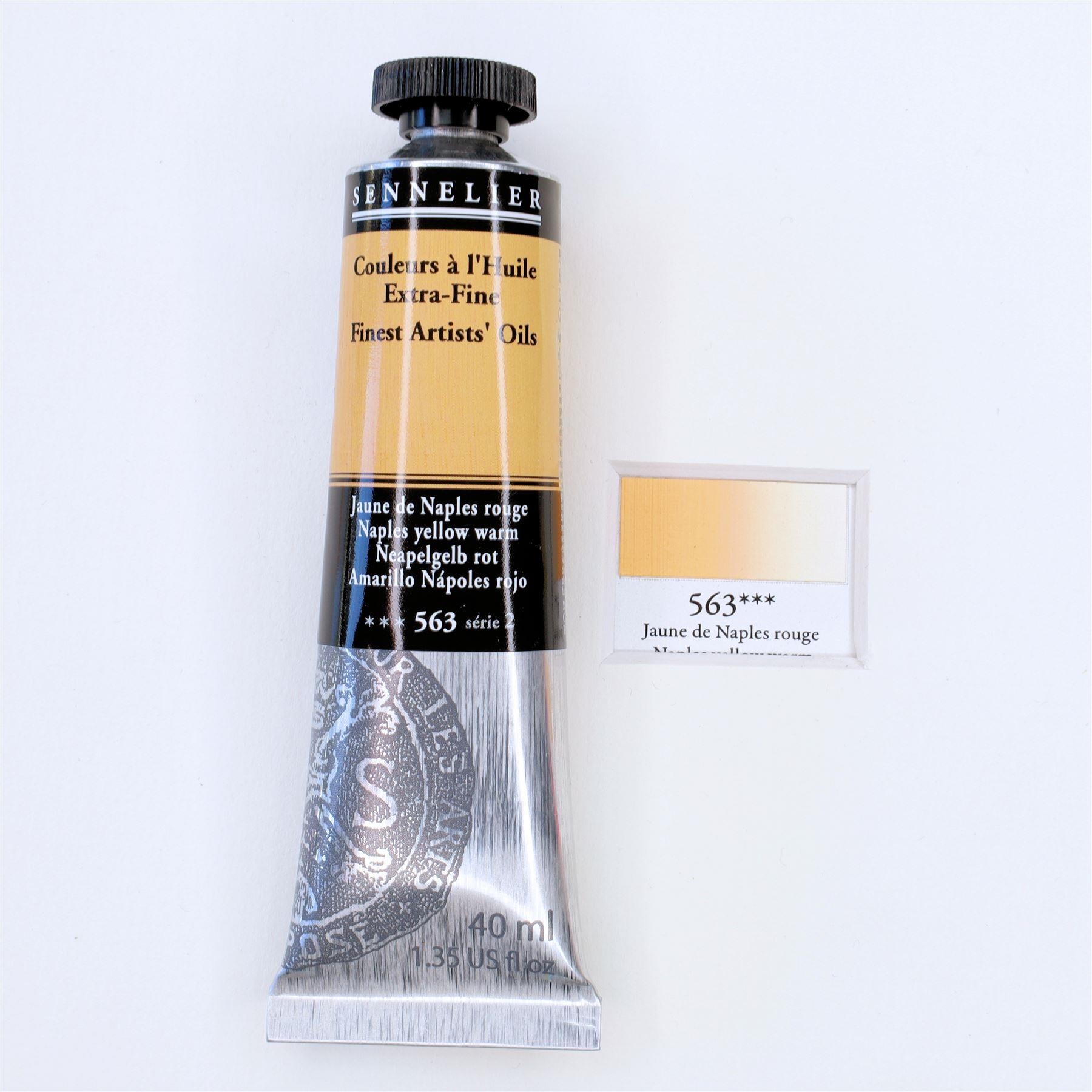 Sennelier 40ml Artist Oil Naples Yellow Warm