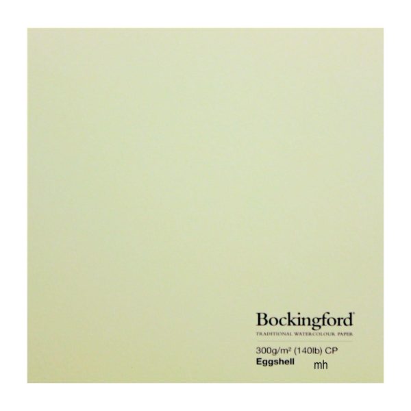 Bockingford Eggshell  watercolour paper 2 sheet 22x15" cold press paper 300gsm