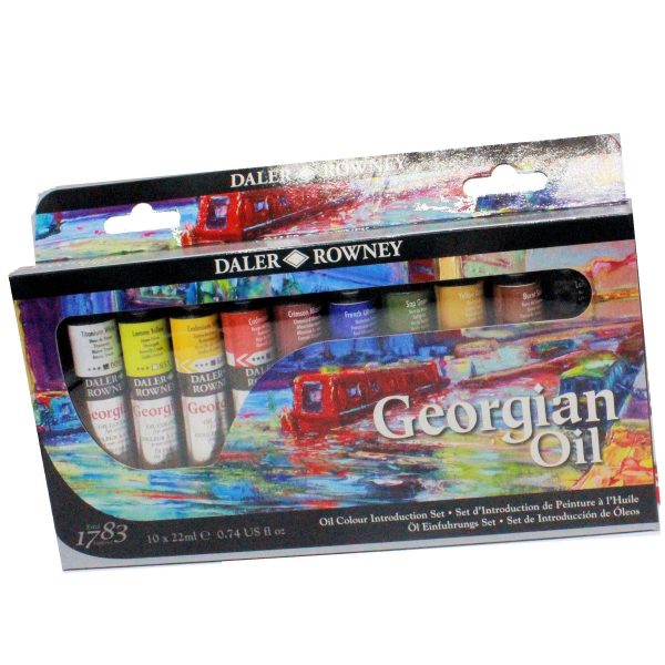 georgian oil color paint tubes 22ml