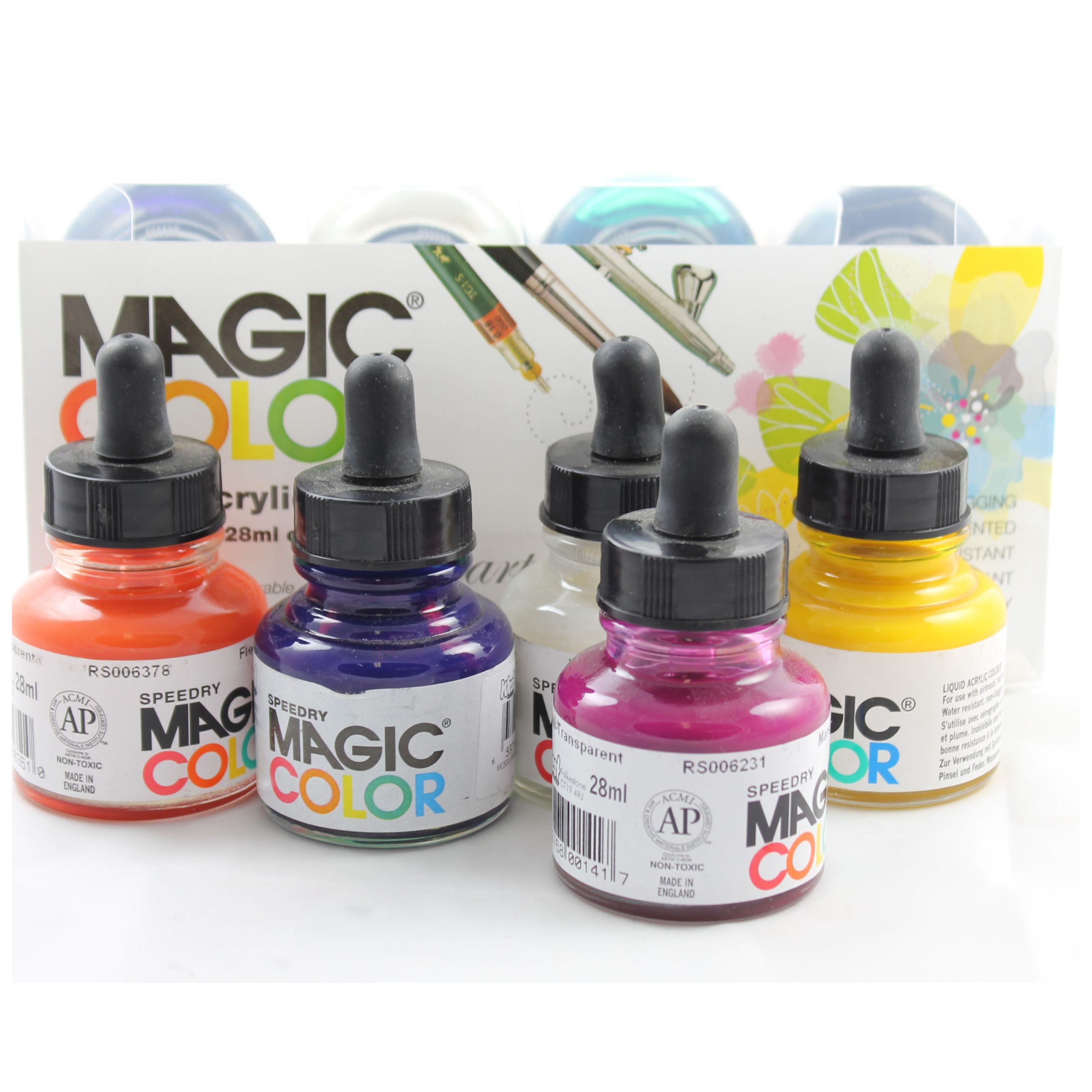 magic color ink set of 8