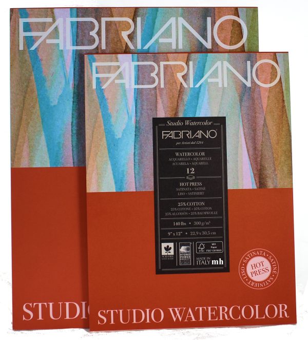 Fabriano Studio watercolour pad