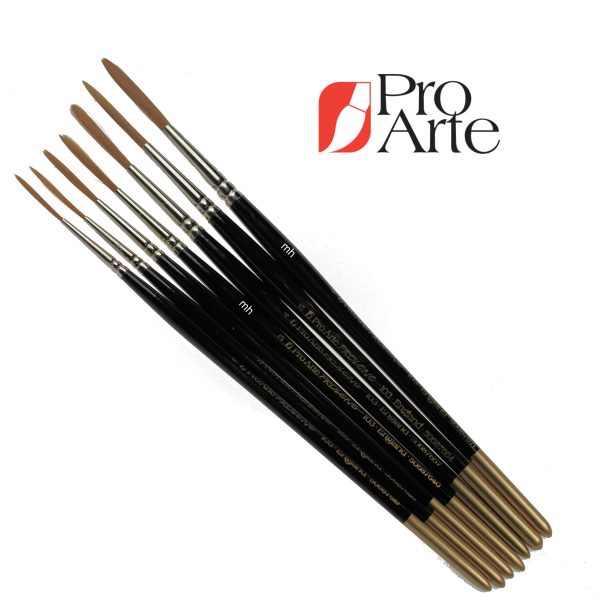 Pro Arte Series 103 Prolene Riggers short handle Brush