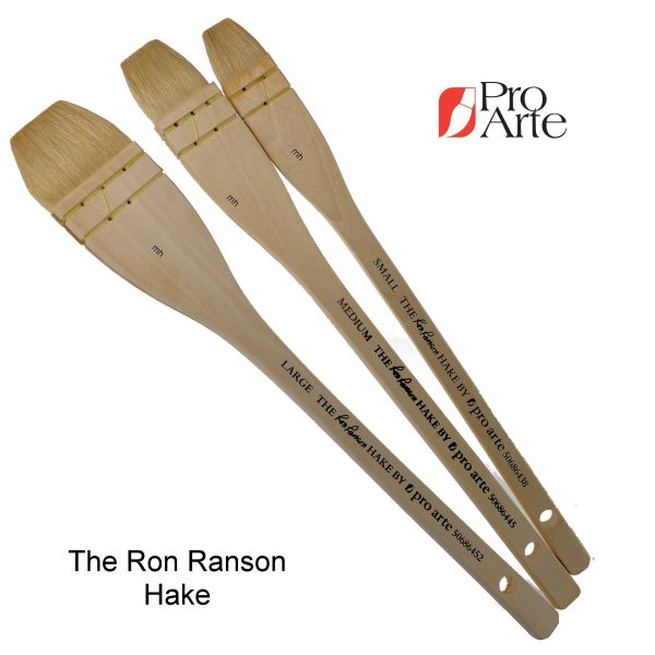 Pro Arte RRH Ron Ranson Hake brushes