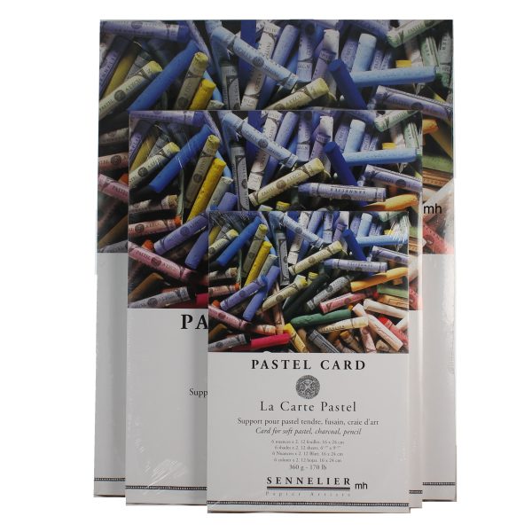 Senellier soft pastel card pad 6 colours