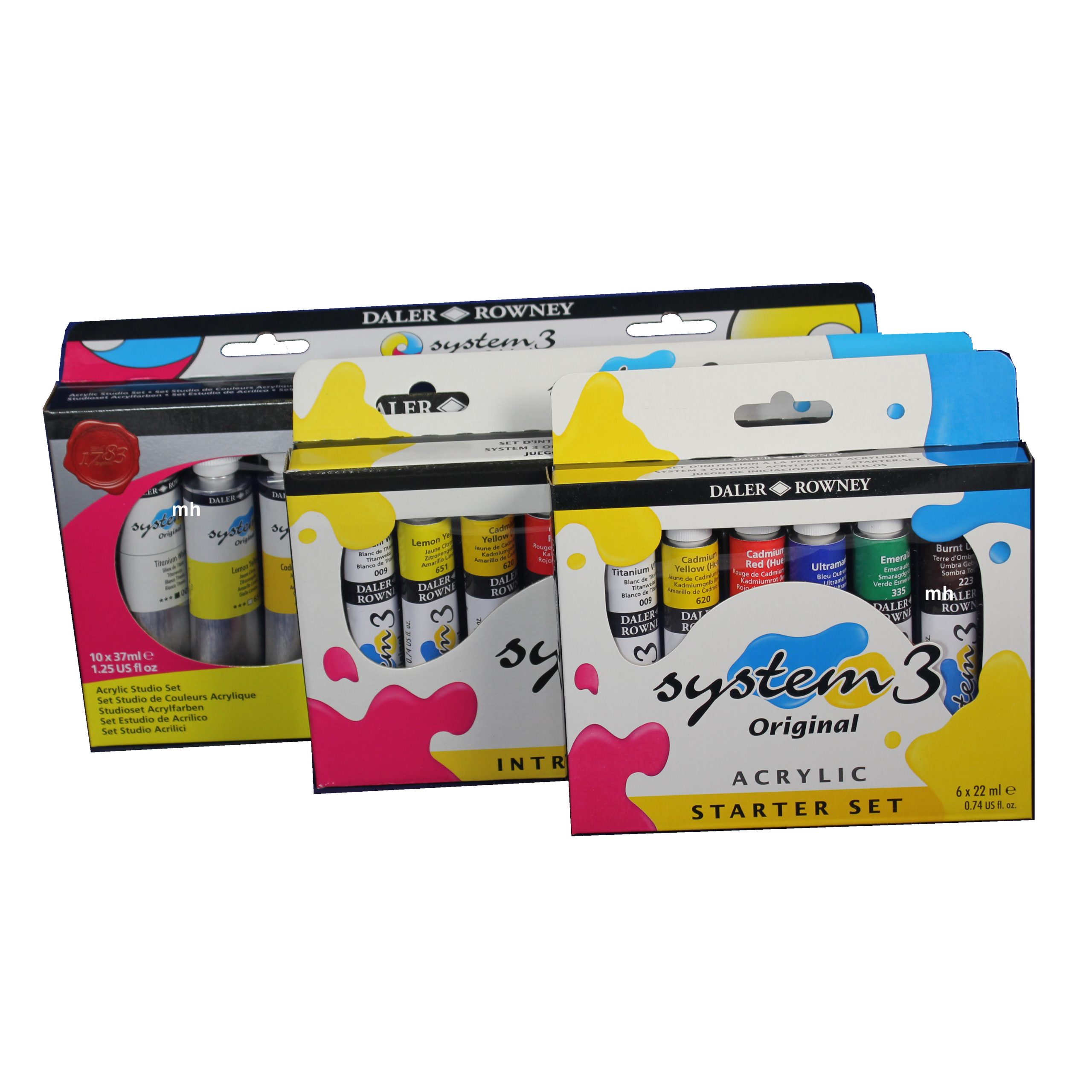 Daler-Rowney - System 3 Acrylic Starter Set