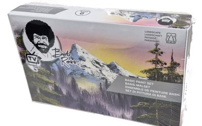 Bob Ross basic landscape painting set box