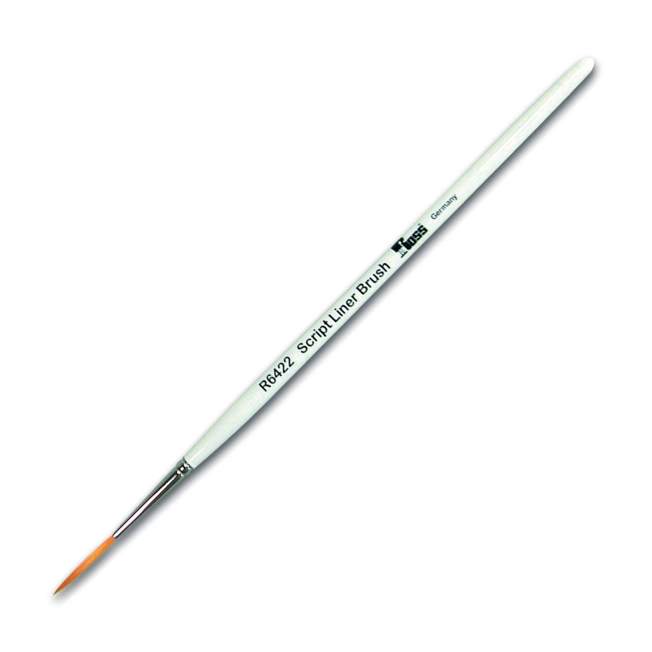 Bob Ross landscape brush – script-liner long round size 2