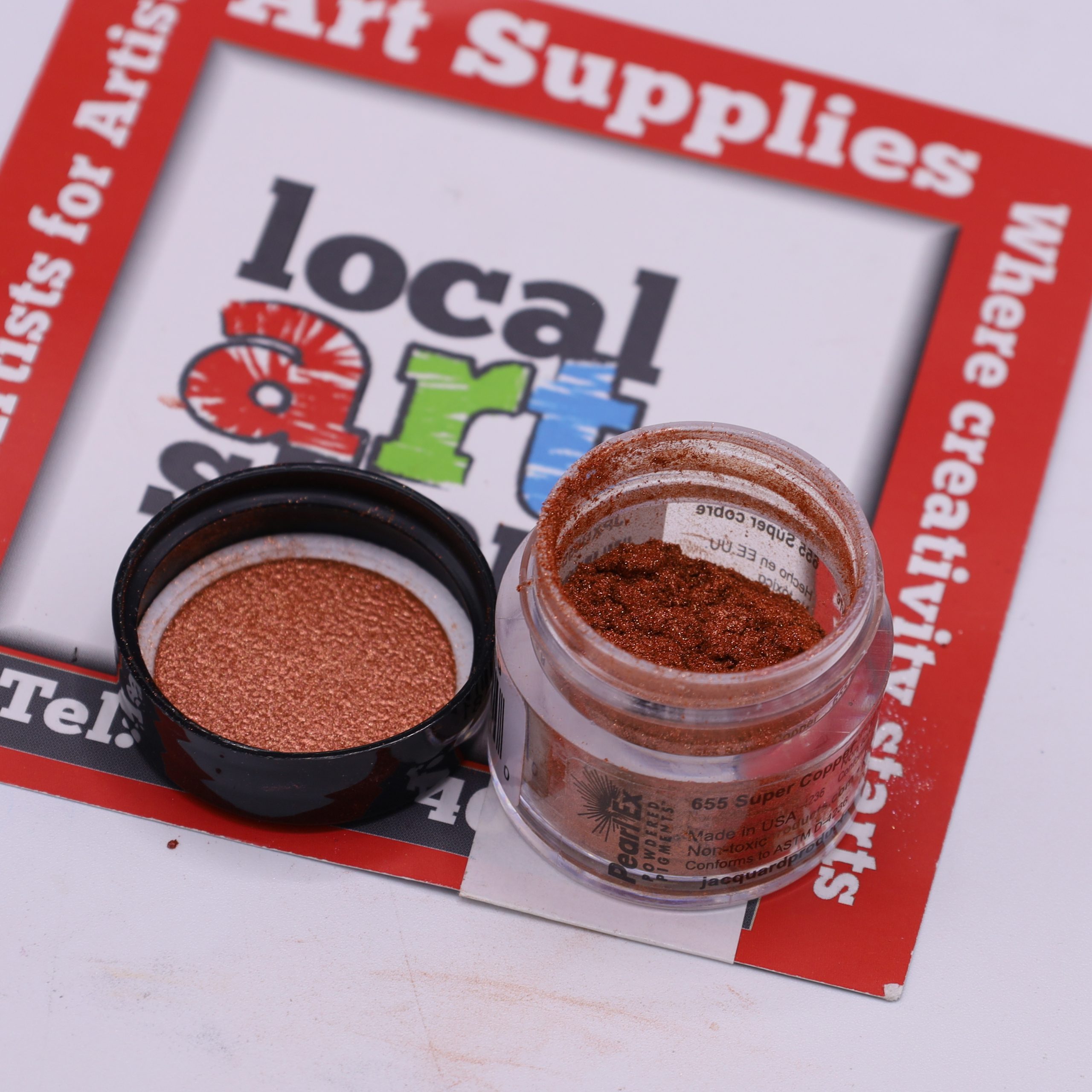 Jacquard Pearl Ex Powdered pigment 3 grams 655 super copper