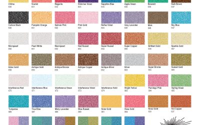 Jacquard Pearl Ex Powdered pigment 3 grams single pots 54 colour range