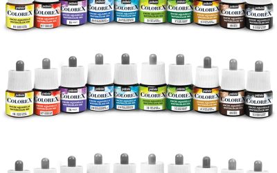Pebeo colorex dye watercolour 45ml single pots