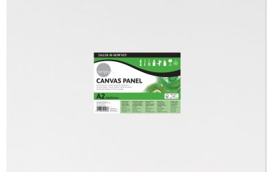 Daler Rowney A2 Simply canvas board panel primed