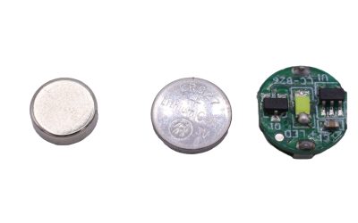 Circuity MiniLED Module – Multicolour version – Magnet-Activated LED Circuit Board for Miniature Models (1.3 × 1.3 cm)